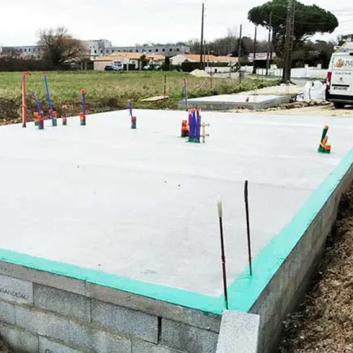 Traitement préventif avant construction contre les termites souterrains