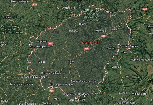 Carte de la zone d’intervention SAPA Surgère