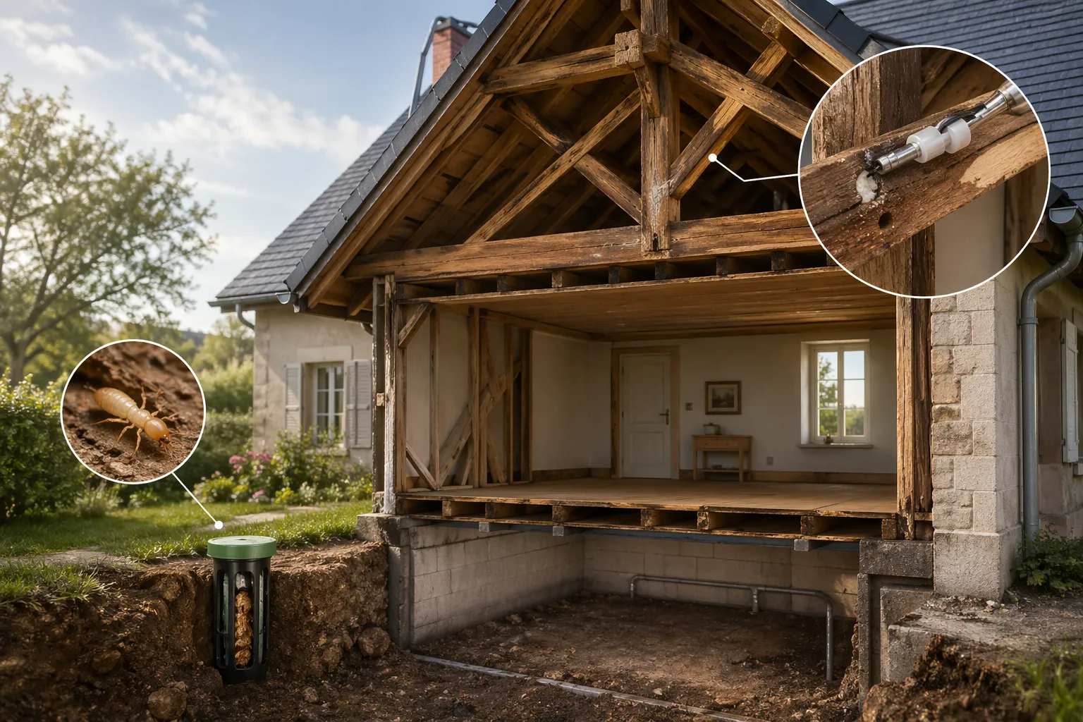 traitement termites LE MANS SARTHE